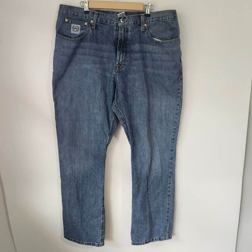 CINCH Men’s Medium Wash Denim Jeans | Straight Fit | Western | Size 40x32